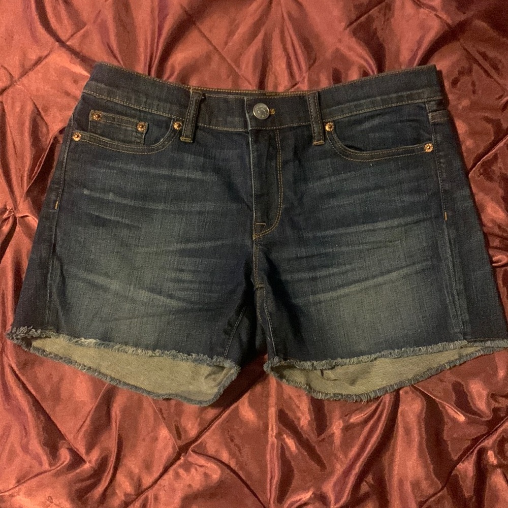 J.Crew Indigo Crew Denim Shorts Size 27